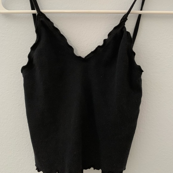 Brandy Melville Tops - RARE Brandy Melville, black cropped tank